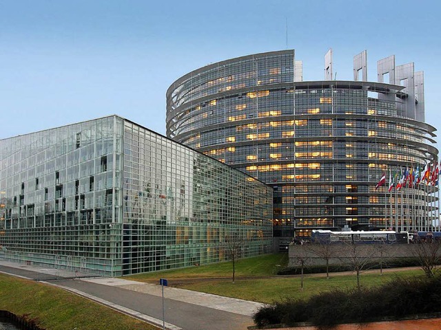 Hier knnte auch die Europische Arzne...n: das Parlamentsgebude in Straburg   | Foto: dpa