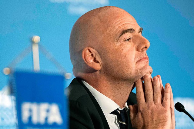 Handeln wie ein Alleinherrscher: Fifa-Chef Gianni Infantino  | Foto: afp