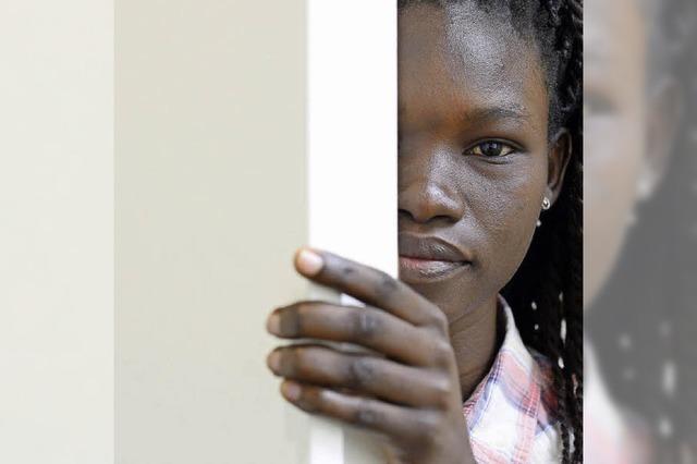 Siama Krispino ist im sdsudanesischen Brgerkrieg aufgewachsen