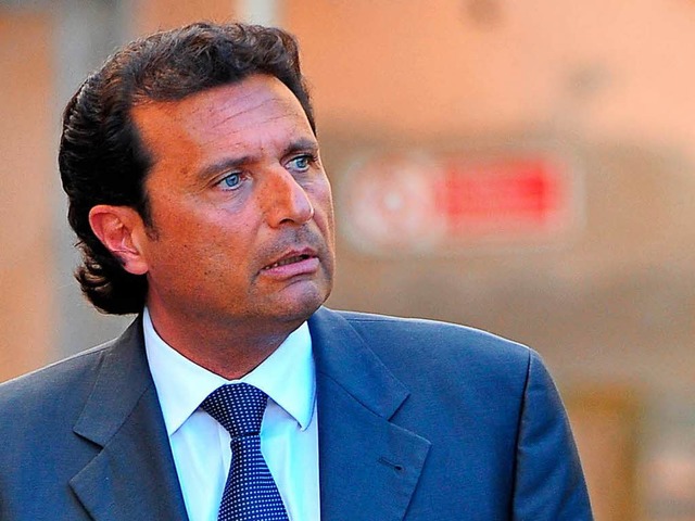 Der Ex-Kapitn der &#8222;Costa Concor...ancesco Schettino, muss ins Gefngnis.  | Foto: AFP