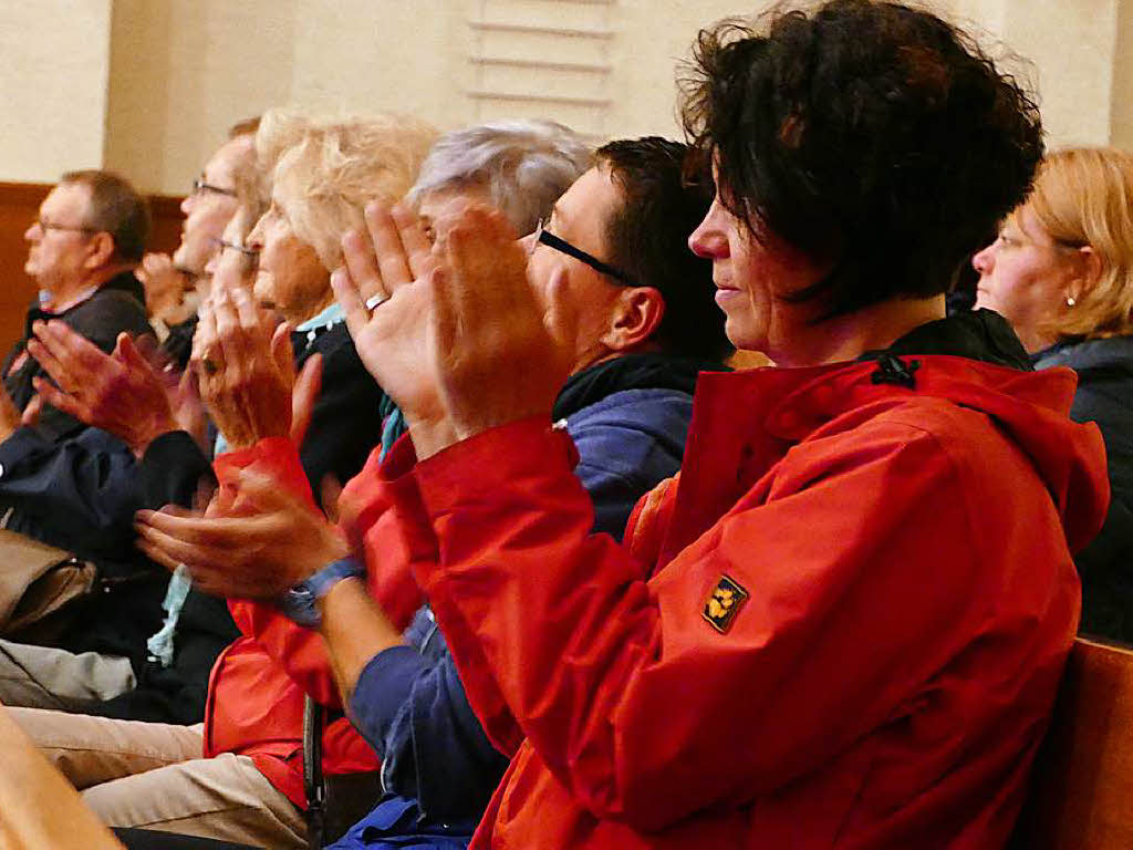 Voll besetzt sind auch die Bnke in der Christuskirche