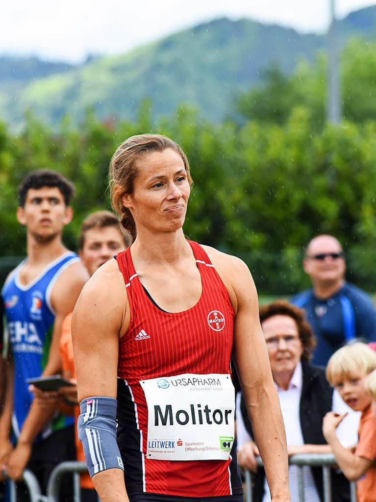 Katharina Molitor (Leverkusen/Weltmeisterin) enttuscht