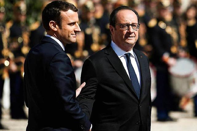 Frankreich feiert Amtsantritt von Emmanuel Macron