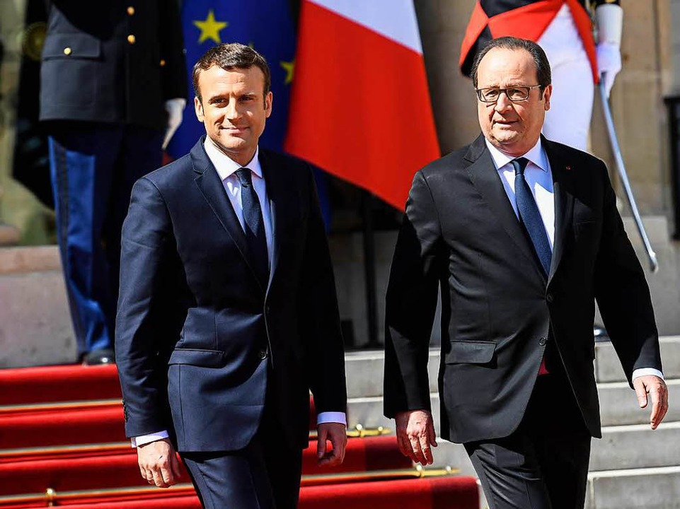 Er folgt auf François Hollande  | Foto: AFP