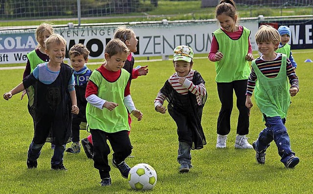 Kleine Fuballhelden ganz gro bei der Weisweiler Mini-WM.   | Foto: Privat