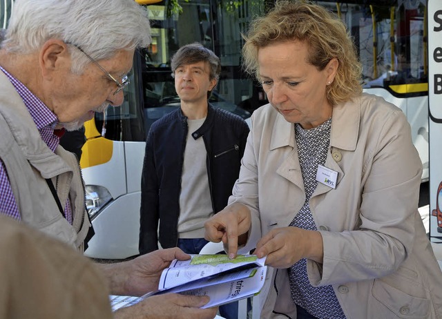 Busfahren kann entspannt sein &#8211; ...etzt man kennt Linien- und Fahrplne.   | Foto: Barbara Ruda