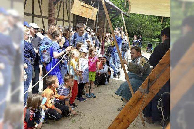 Rund 6000 Besucher kommen zum Mittelalterfest auf den Mundenhof