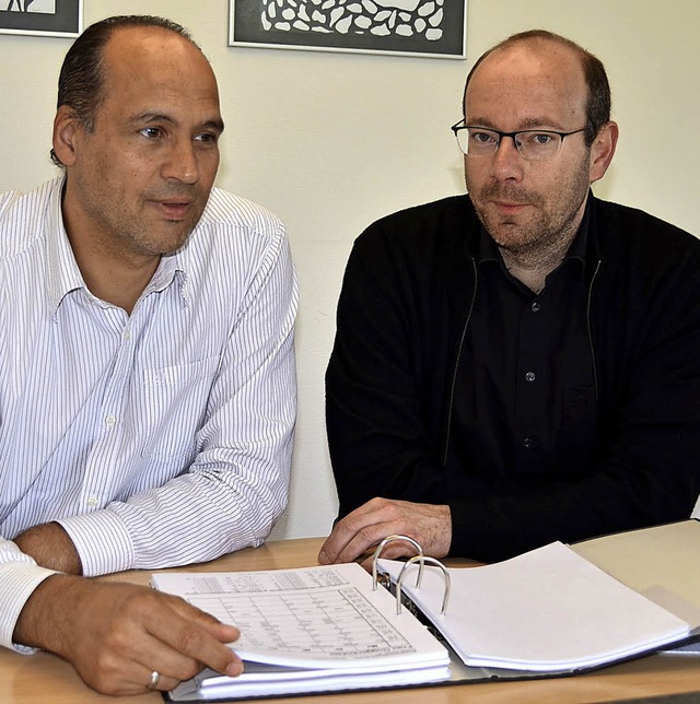 Volker Pietschmann (links) und  Steffen Mahler    | Foto: textdirekt