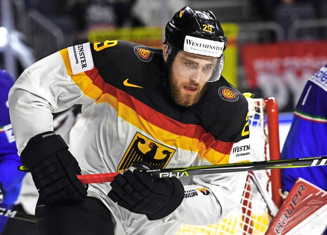 Leon Draisaitl beflgelt die deutsche Eishockey-Auswahl bei der Heim-WM.   | Foto: DPA