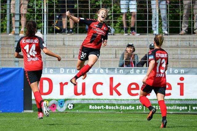 Frauenteam des SC Freiburg schlgt deutschen Meister
