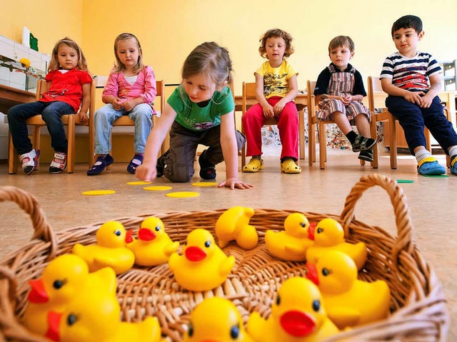 Fr die Betreuung von Kindern gibt Breisach sehr viel Geld aus. (Symbolbild)  | Foto: Michael Reichel