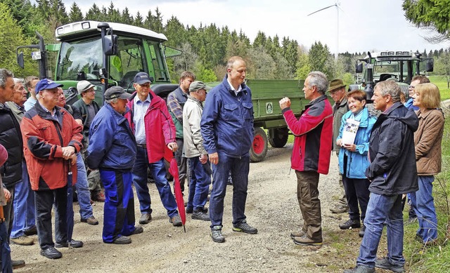 Groes Interesse herrschte am Samstag ...e beim Waldhttle nicht kommen werde.   | Foto: Rainer Bombardi