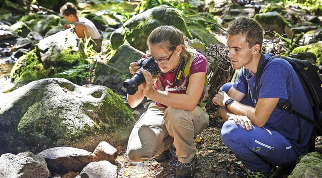 Der Lffinger Filmemacher Simon Straet...ers Camp im Nationalpark Schwarzwald.   | Foto: David Lohmller