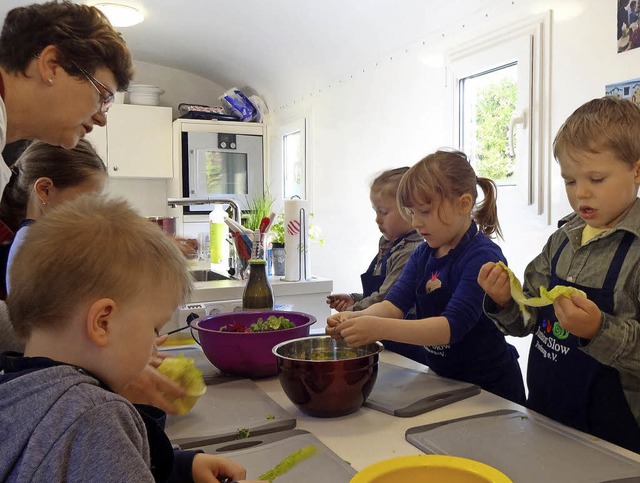 Im &#8222;Slow Mobil&#8220; hatten die Kinder viel Spa.   | Foto: privat