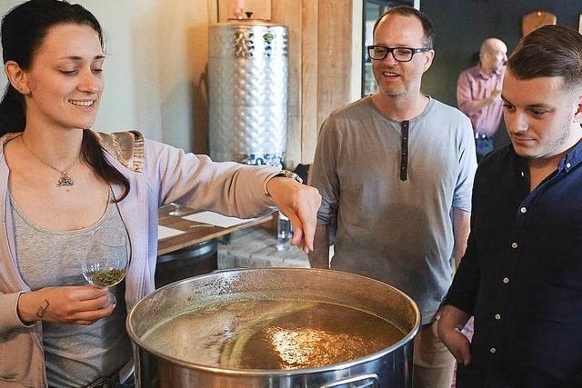 Fotos: So wurde das fudder-Bier beim Braukurs in der Decker-Garage gebraut