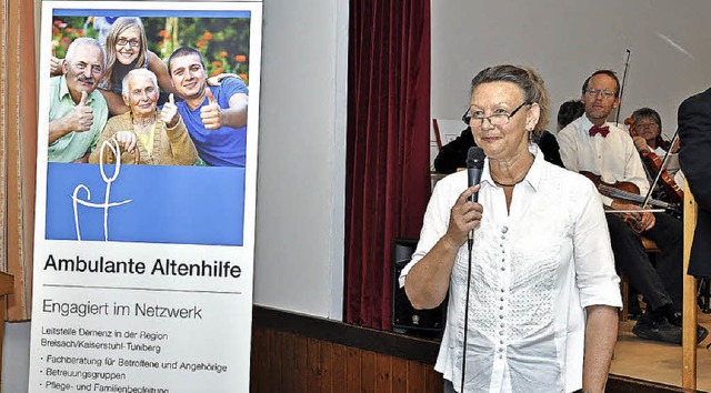 Caritas-Koordinatorin Renate Brender g...agements in der ambulanten Altenhilfe.  | Foto: KAi Kricheldorff