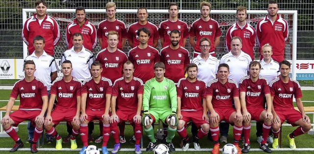 Auf Erfolgskurs: die erste Mannschaft des FC Bergalingen   | Foto: FCB