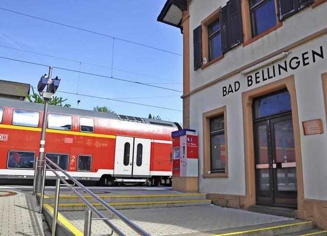 Bahnhof Bad Bellingen  | Foto: Jutta Schtz