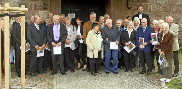 Das Konfirmationsjubilum begingen zah...ten am Sonntag in der Hofener Kirche.   | Foto: ZVG