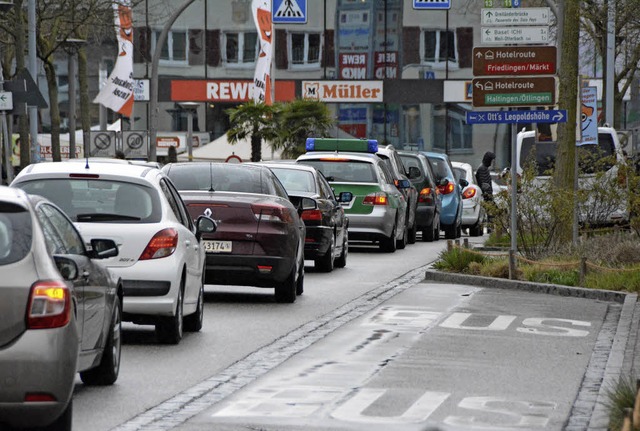 Hier knnte Weils erste Fugngerzone entstehen.   | Foto: Lauber