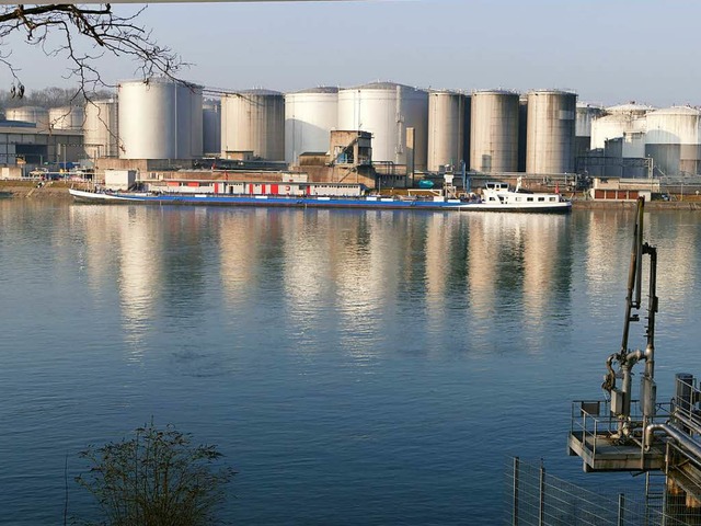 Der Hafen Birsfelden wird 75 Jahre alt.  | Foto: Ingrid Bhm-Jacob