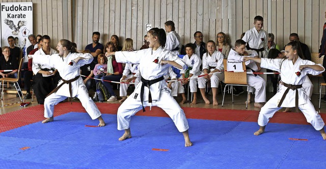 Sehr erfolgreich waren die Karatekas v...nen bei den Deutschen Meisterschaften.  | Foto: ZVG