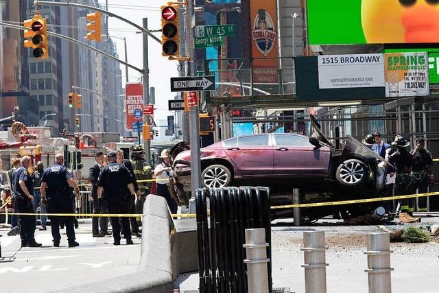 New Yorker Bürgermeister: Keine Hinweise auf Terror am Times Square