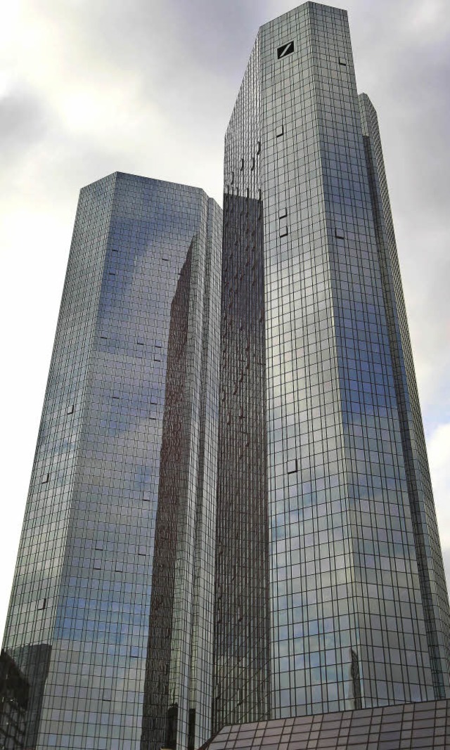 Zentrale der Deutschen Bank in Frankfurt  | Foto: AFP