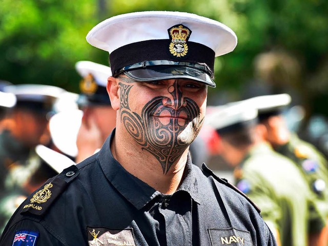 Marineoffizier Rawiri Barriball  | Foto: dpa