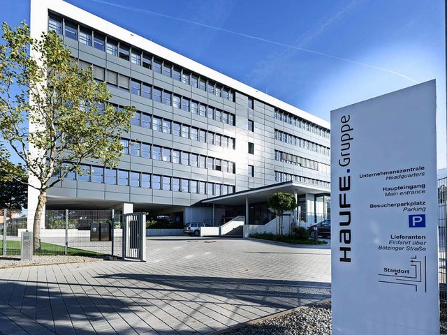 Firmensitz in Freiburgs Industriegebiet Haid   | Foto: Haufe