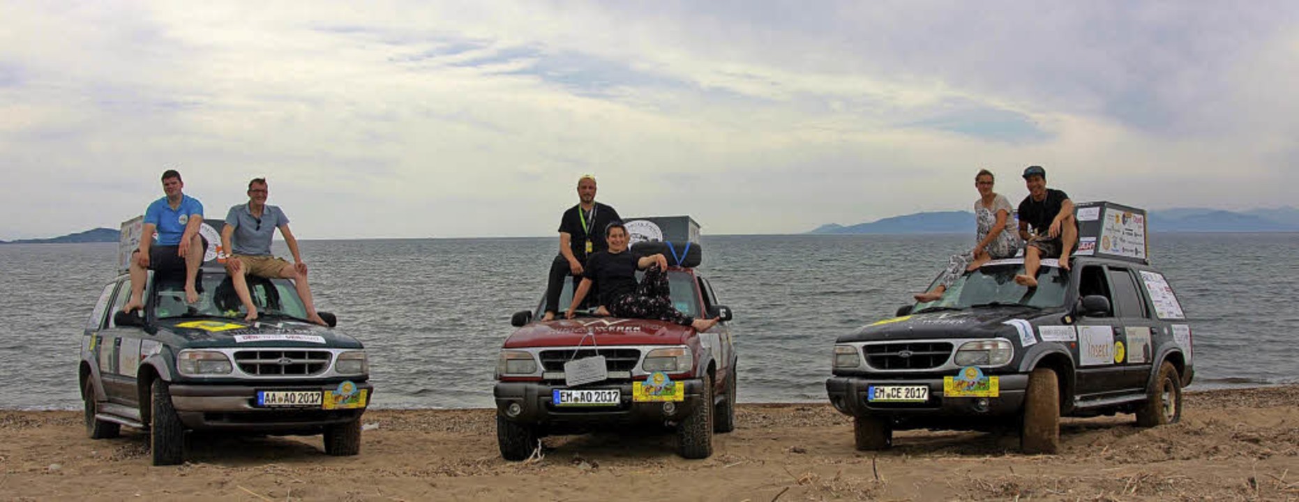 Aufnahmen der Charity Explorers aus de...woche auf ihrer Tour durch die Türkei.  | Foto: Privat