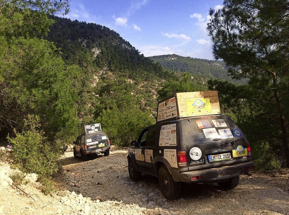 Aufnahmen der Charity Explorers aus de...woche auf ihrer Tour durch die Türkei.  | Foto: Privat