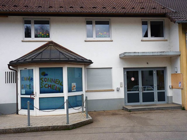 Der Kindergarten in Wieslet ist einer ...tralen Kindergarten schlieen msste.   | Foto: dsa