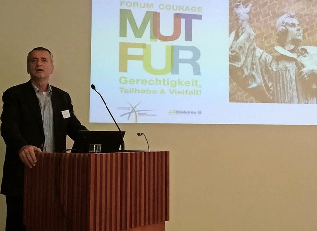 Aufruf zu mehr Mut in der Gesellschaft: Forum Courage   | Foto: Privat