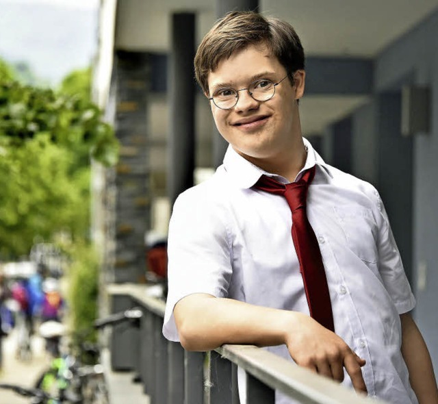 Jakob Dorn ist gerade 16 Jahre alt geworden.   | Foto: Michael Bamberger