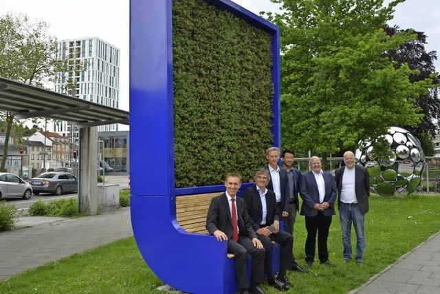 Lörracher City Tree soll für saubere Luft und WLAN sorgen