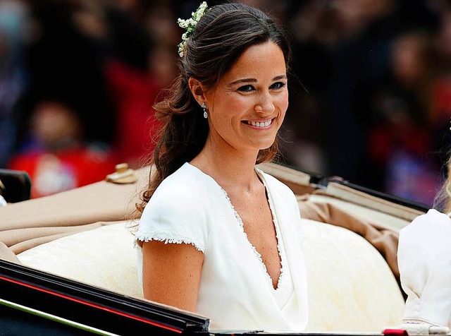 Bei der Hochzeit ihrer Schwester Kate kam Pippa Middleton gro raus.   | Foto: dpa