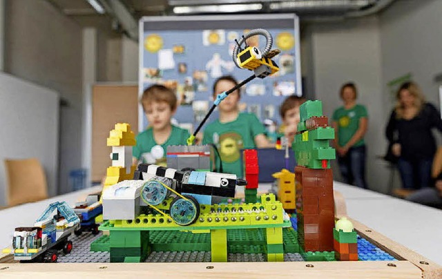 Mit Lego-Steinen am Wettbewerb teilnehmen   | Foto: Hochschule