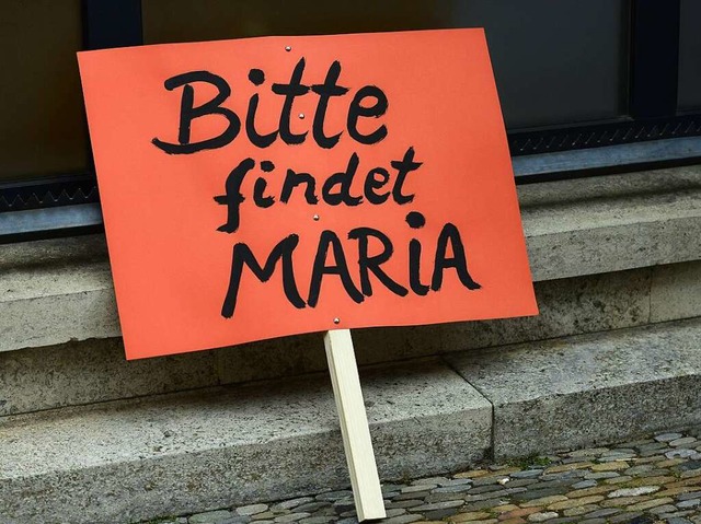 Mit Plakaten und Luftballonen wollten ... den Vermisstenfall aufmerksam machen.  | Foto: Ingo Schneider