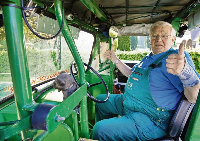 Zum Abschied Daumen hoch &#8211; Winfried Langner  | Foto: dpa