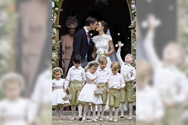 Pippa, die Schwester von Herzogin Kate, hat geheiratet
