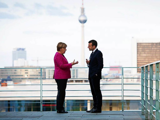 Wenn Angela Merkel diplomatische Gespr... Woche &#8211; wird Protokoll gefhrt.  | Foto: dpa