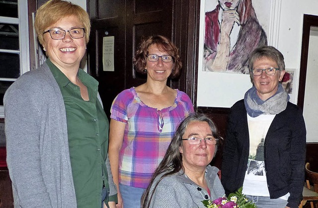Heike Fischer, Petra Roth, Claudia Mayer, Isolde Velz (von links)   | Foto: D. Fink