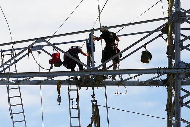 Fotos Stromleitungen ber der Wutachschlucht 2017