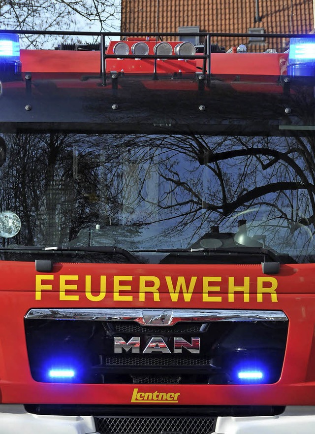 Die Feuerwehr Kappel-Grafenhausen erh... 300000 Euro ein neues Lschfahrzeug.   | Foto: H. Seller