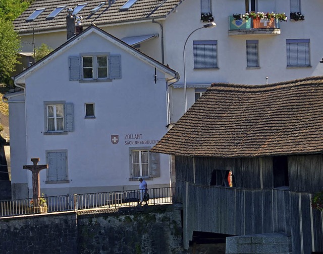 Das Zollhaus in Stein wird nun keinen Anbau erhalten.   | Foto: A. Maldacker