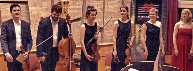 Beim ARD-Preistrgerkonzert im Birkleh...und Fltistin Daniela Koch (von links)  | Foto: Karin Stckl-Steinebrunner