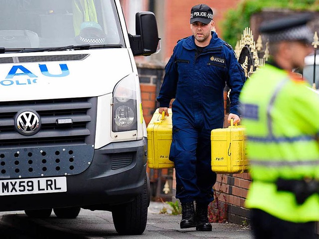 Die Polizei ermittelt in Manchester  | Foto: AFP