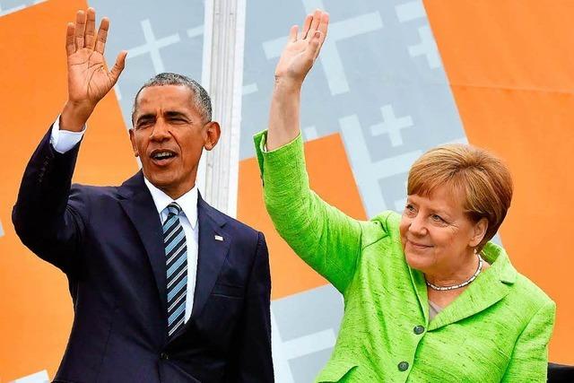 Obama wird in Berlin umjubelt – Merkel erntet Buhrufe