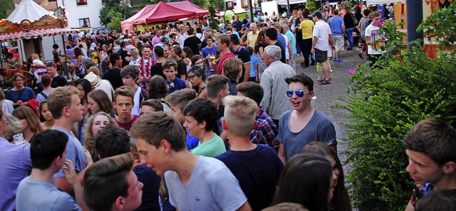 Das Binzener Dorffest ist auch fr die Jugend ein groer Anziehungspunkt.   | Foto: Sedlak